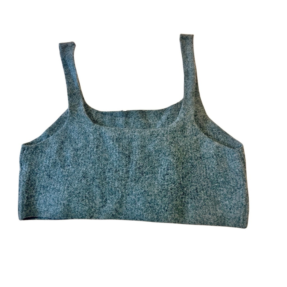 Everlane Gray Ribbed Tank Top - Picture 2 of 9